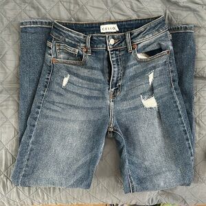 EUC Cello Distressed Skinny Jeans